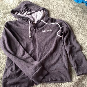 Not sorry jacket